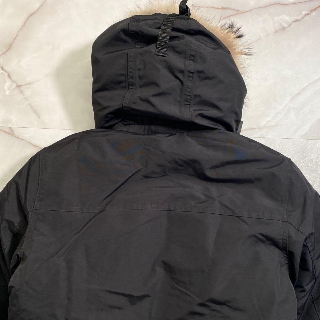 B18019 未使用 アウトドアサバイバルカナダ ダウンジャケット 黒 XS