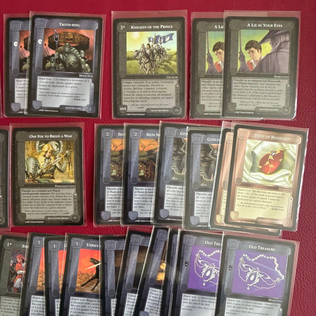 ミドルアース　カード　Against the Shadow ccg 一つの指輪