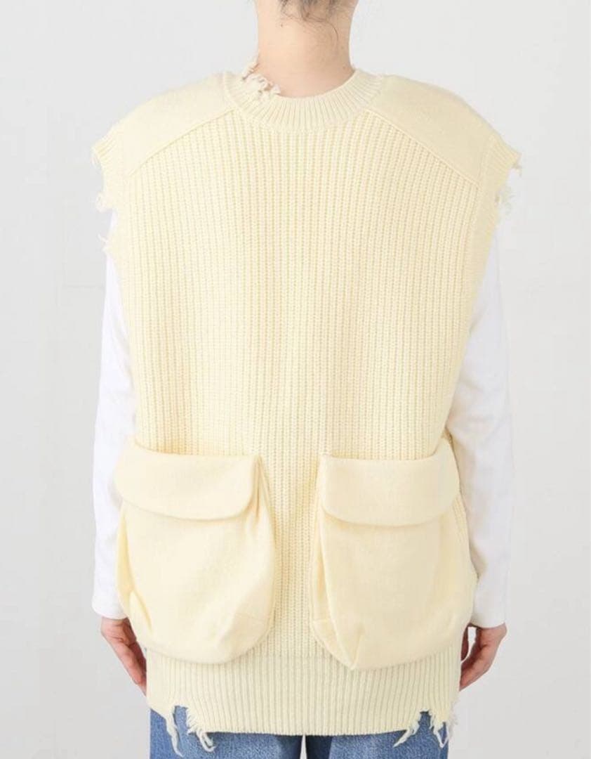 RHODOLIRION /ロドリリオ Command Knit Vest