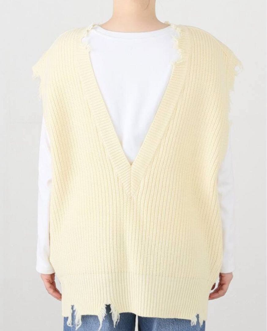 RHODOLIRION /ロドリリオ Command Knit Vest