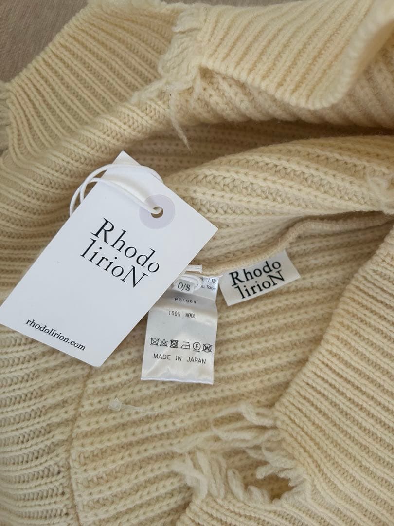 RHODOLIRION /ロドリリオ Command Knit Vest