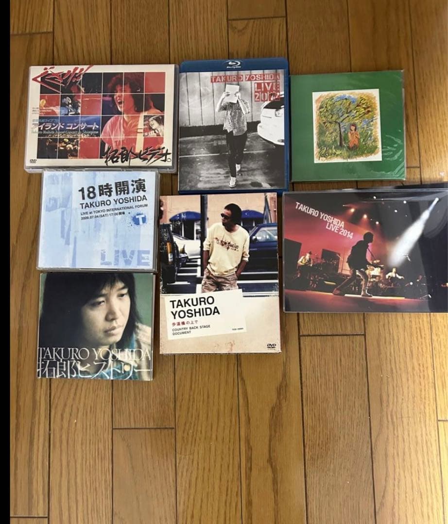 拓郎の歌声、映像で再び胸に届く　DVD CD まとめて出品致しました。