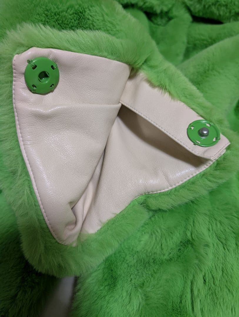 お値引き可Jakke TRACI COAT ネオングリーン Lサイズ