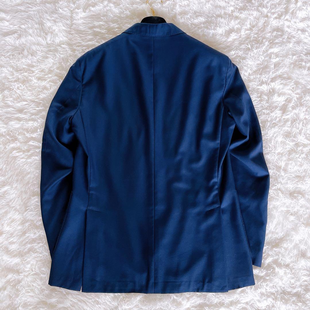 【ポロラルフローレン】ジャケット 紺ブレ 金ボタン ネイビー 40R 段返り