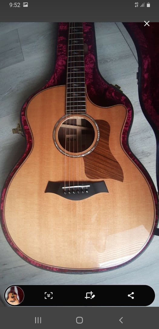 Taylor 814ce アコースティックギター ハードケース付