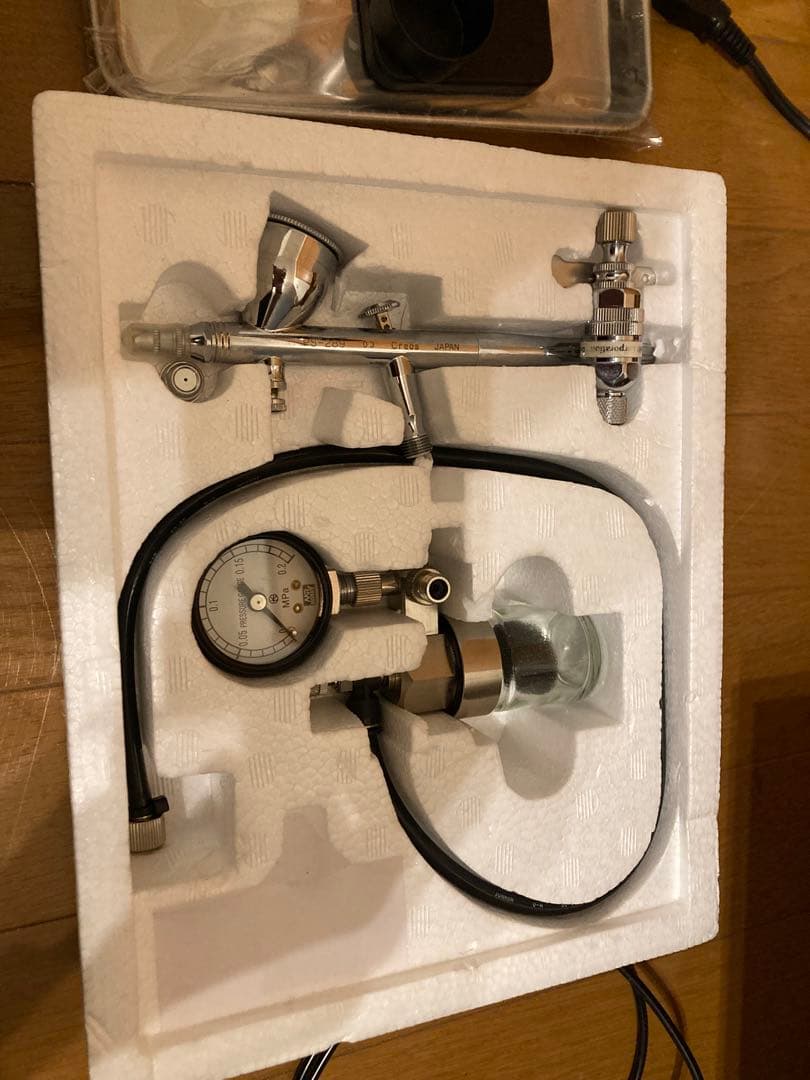 Mr. リニアコンプレッサーL7 プラチナセット　エアブラシ