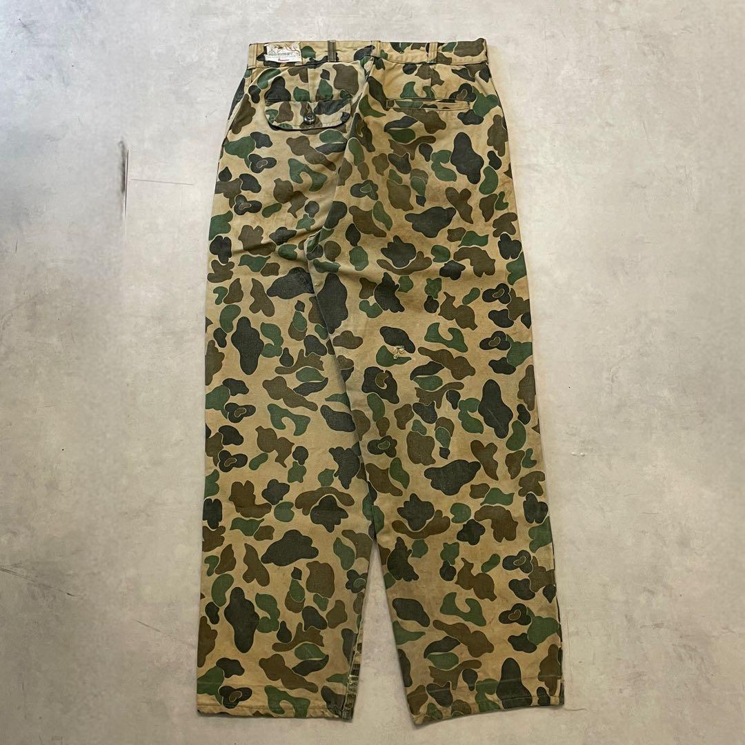 60s 70s Foremost ダックハンターカモ　パンツ