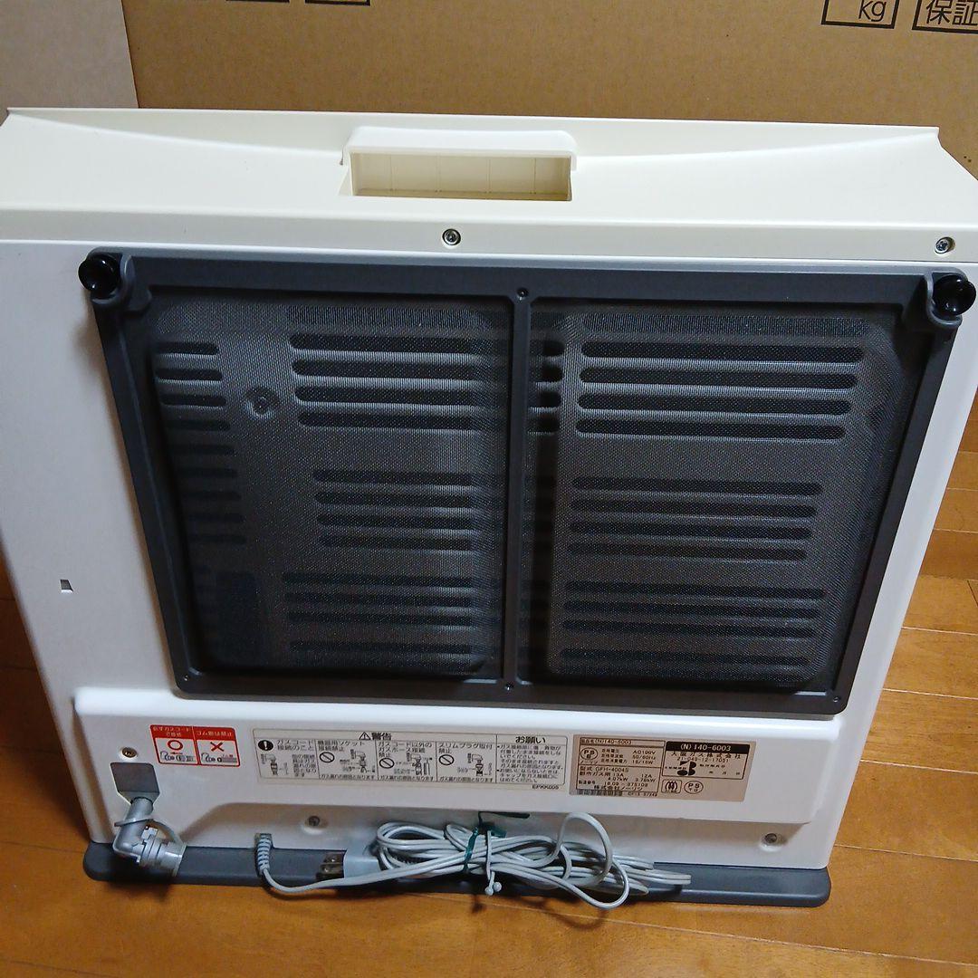 新品未使用都市ガス　ガスファンヒーター ガスコード付き