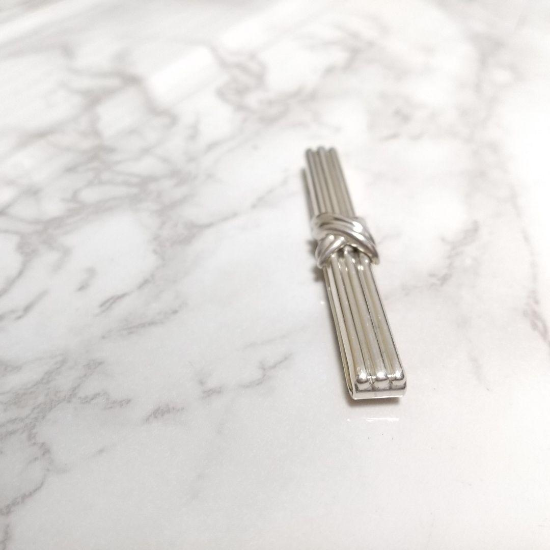 ティファニー　Tiffany　シルバー925　シグネチャー　ネクタイピン