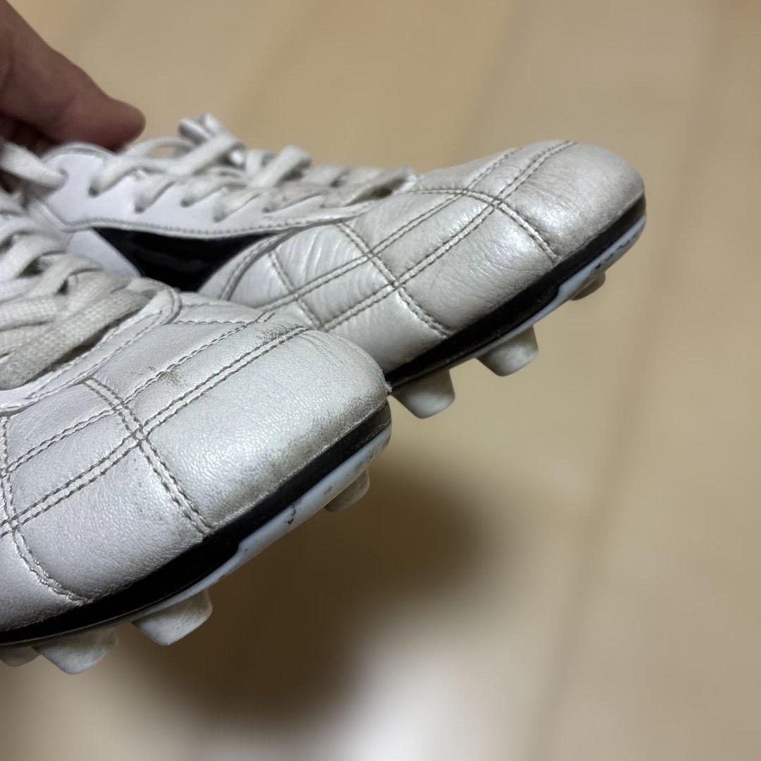 【N☆☆専用】ミズノ　モレリア2JAPAN クロスステッチ　白　ホワイト