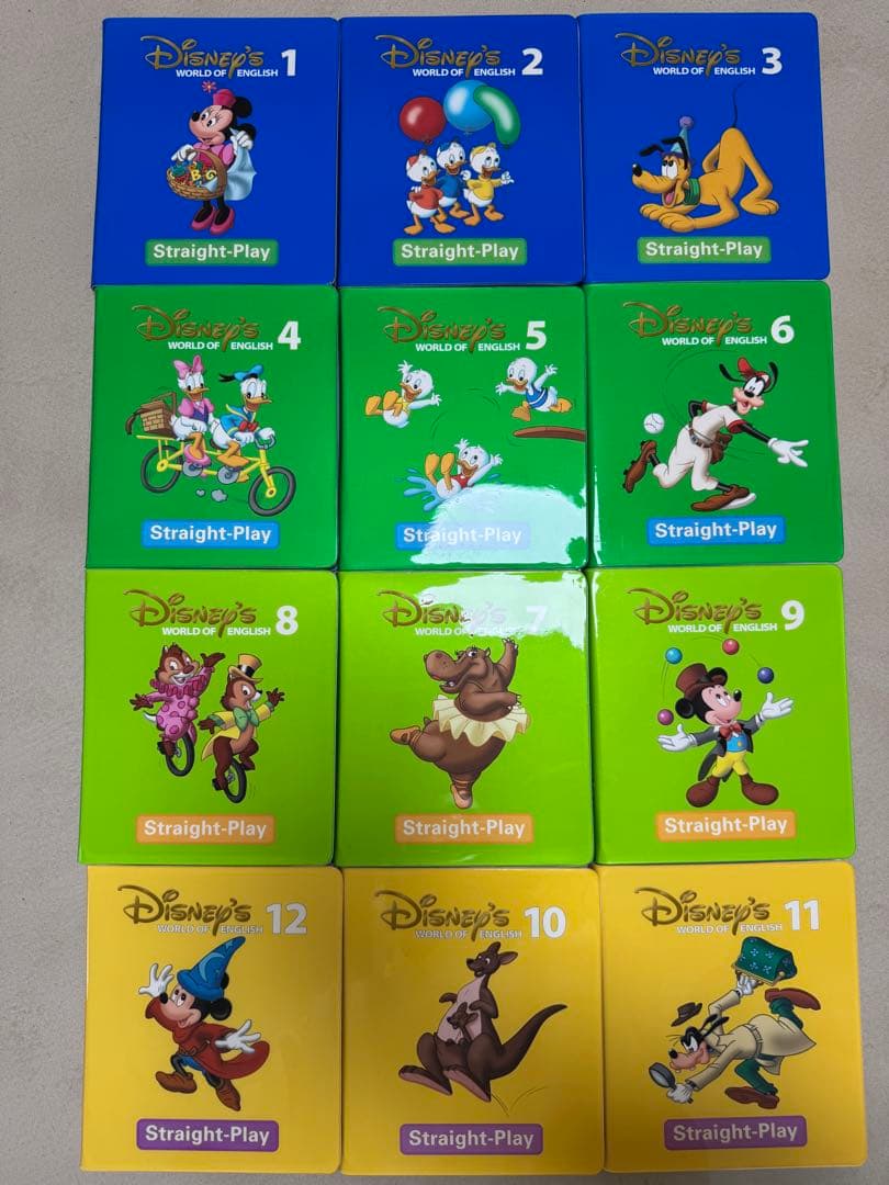 2018年購入 ストレートプレイプレイDVD ディズニー英語システム