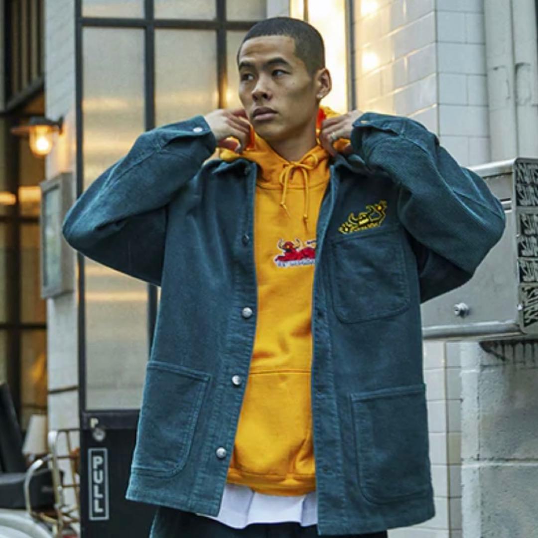 TOY MACHINE トイマシーン　コーデュロイジャケット　カバーオール