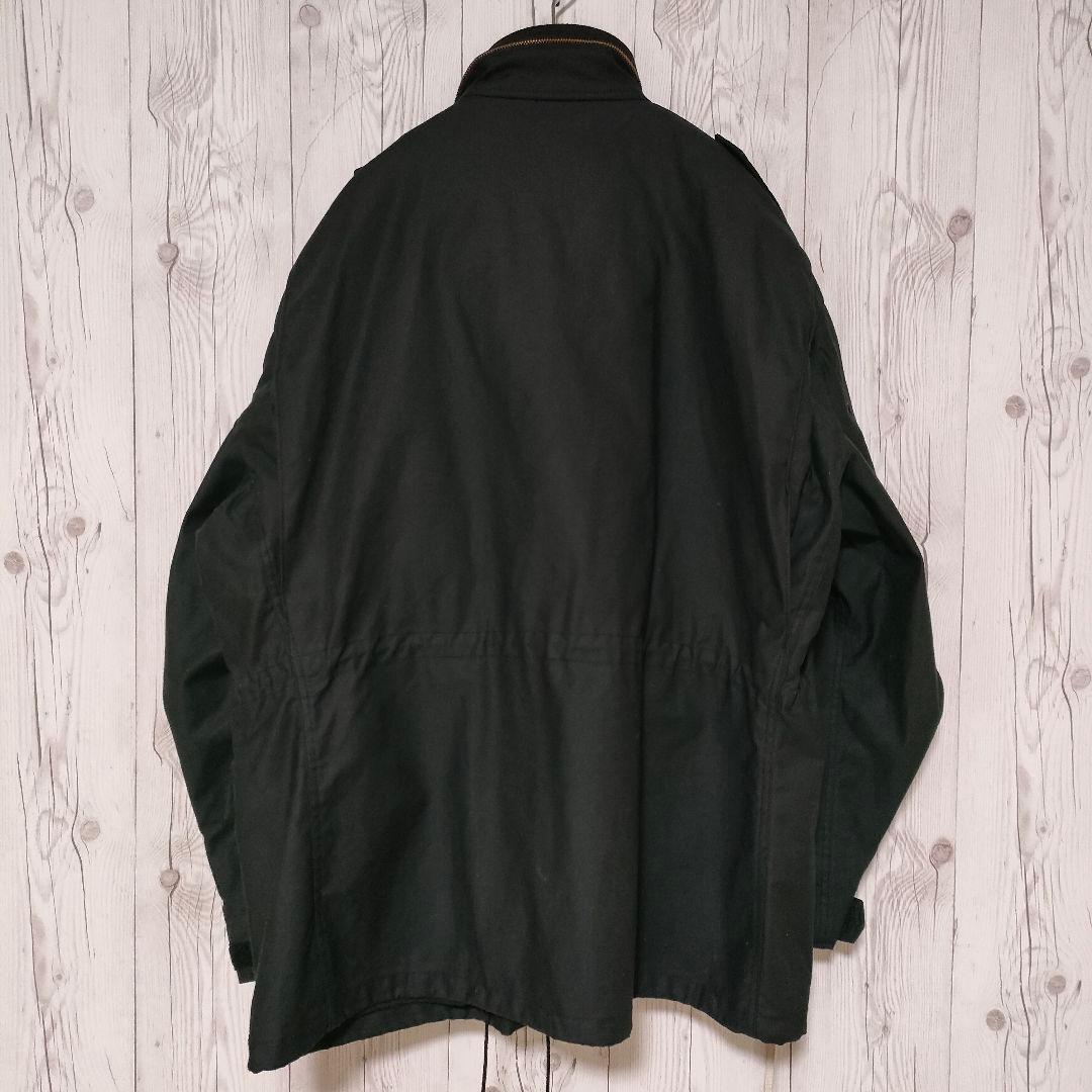 アルファ社 M-65 フィールドジャケット ミリタリー 黒 ブラック XL 美品