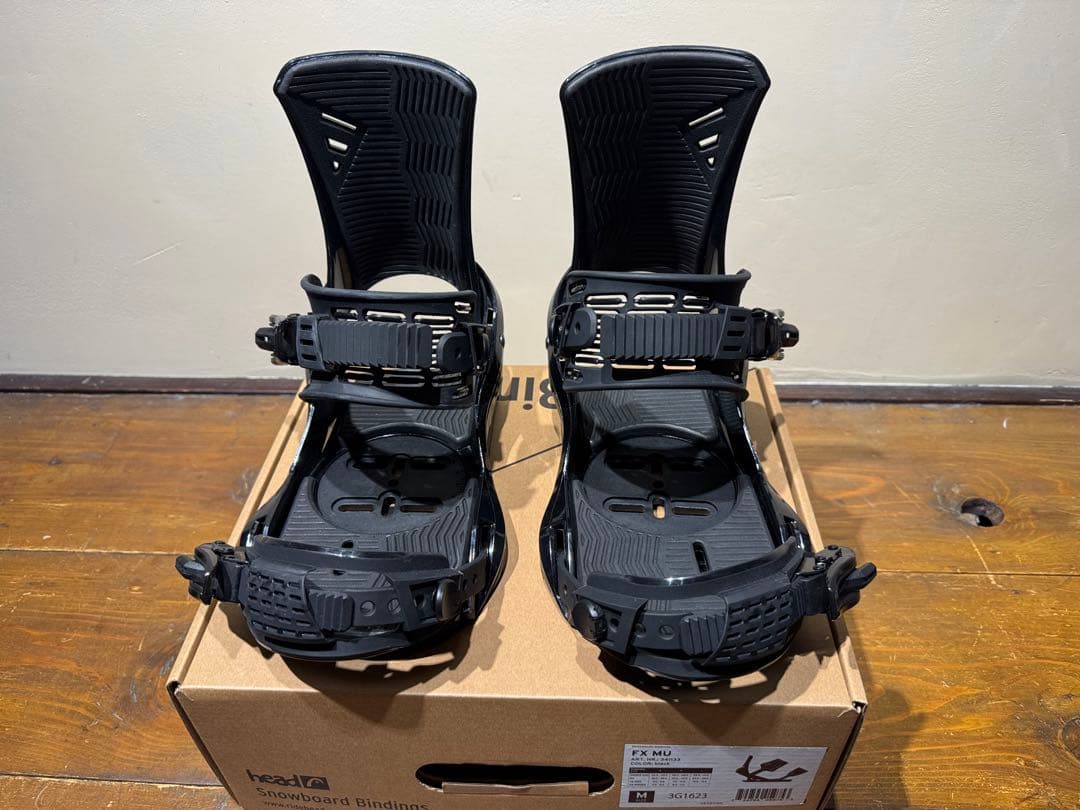 head スノーボードビンディング ブラック　サイズＭ