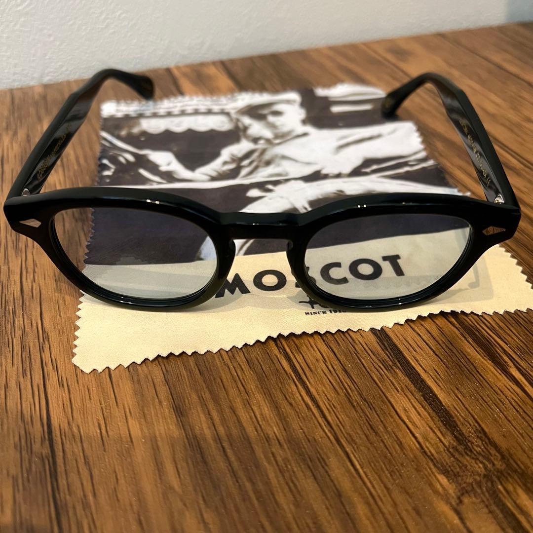 MOSCOT LEMTOSH サングラス 46 ブラック ブルーレンズ