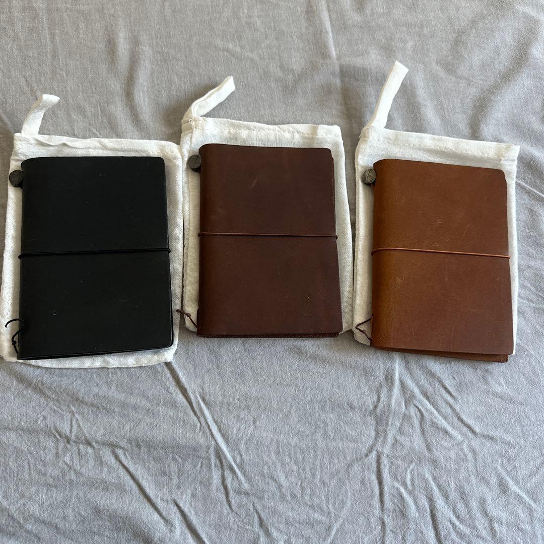 トラベラーズノート　パスポートサイズ 3点セット　7／13まで