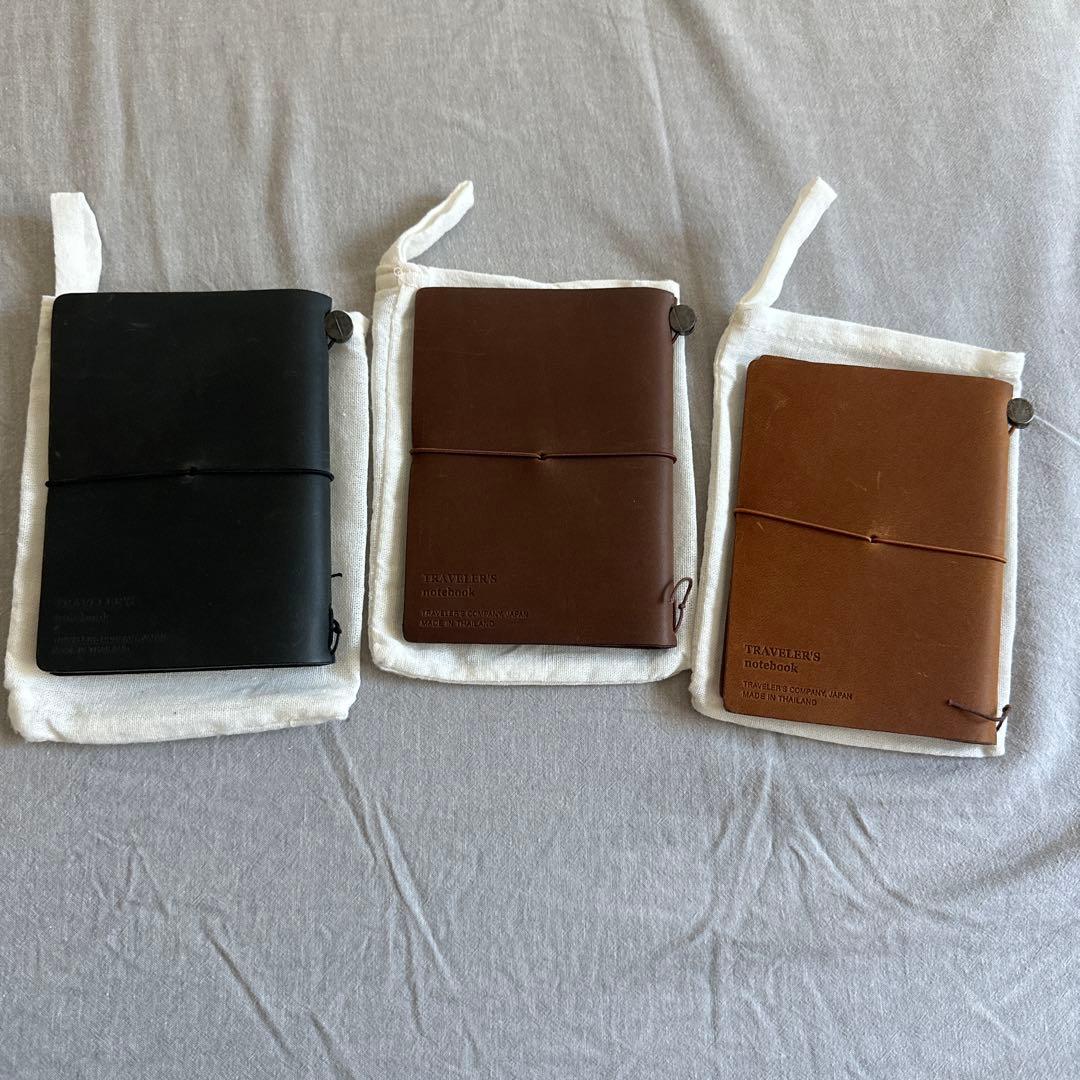 トラベラーズノート　パスポートサイズ 3点セット　7／13まで