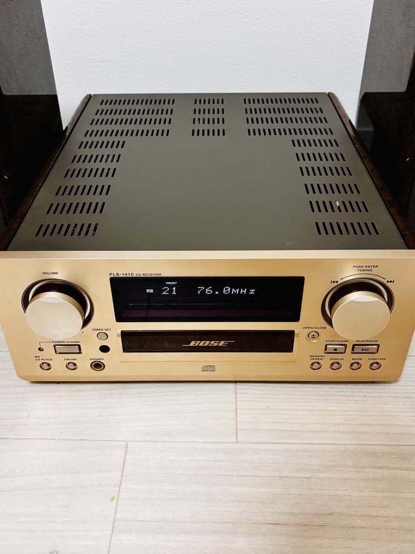 【美品】BOSE PLS-1410 CDレシーバー 121V スピーカー　セット