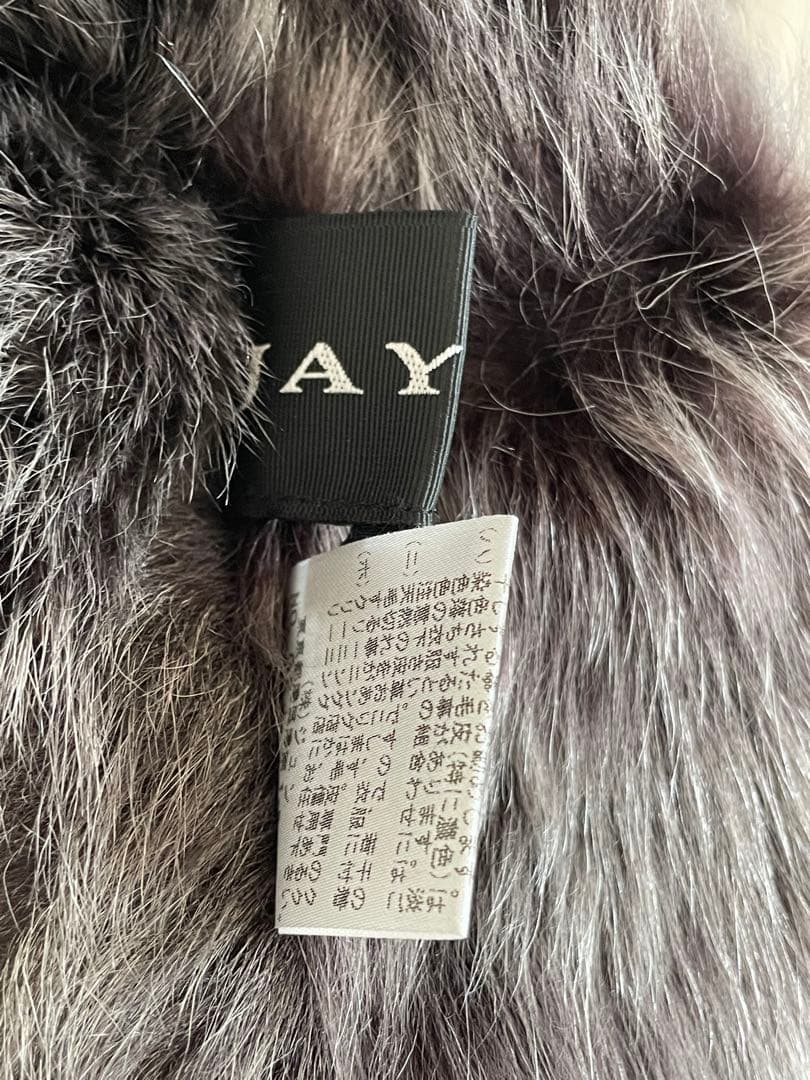 JAYRO リアル ムートンコート ブラック 使用感少なめ　Wフェイス