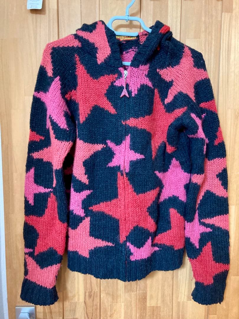 Hysteric Glamour 星柄パーカー