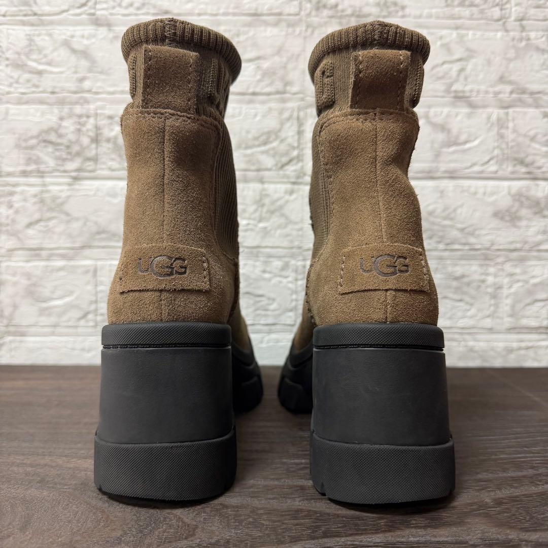 UGG ブルックリン チェルシー 厚底 Hickory 23cm