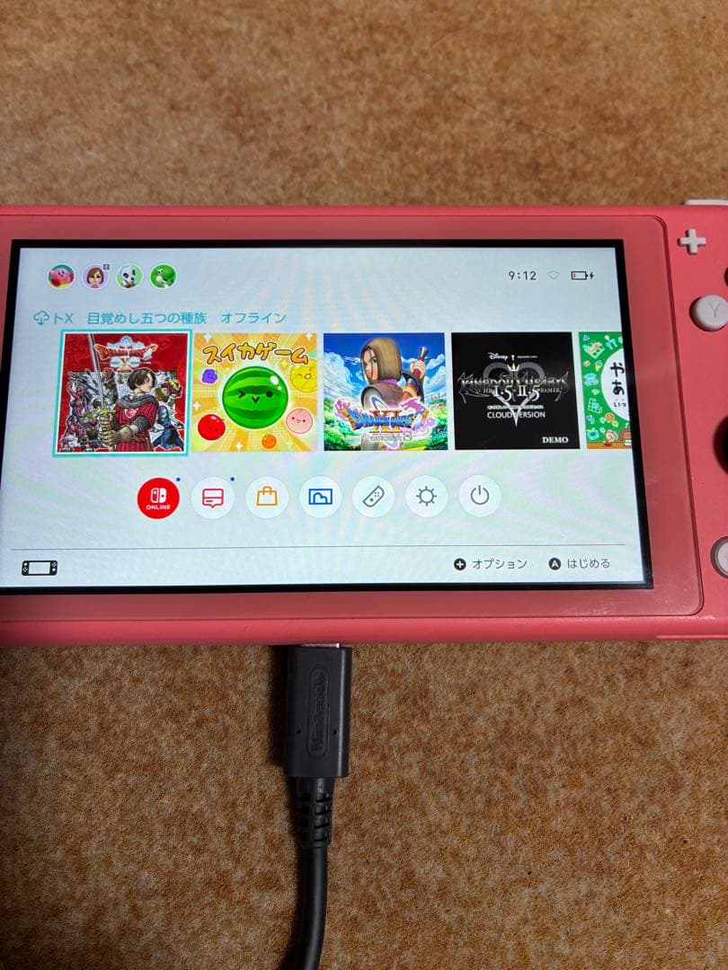 Nintendo Switch Lite コーラル ピンク 本体 動作確認済み