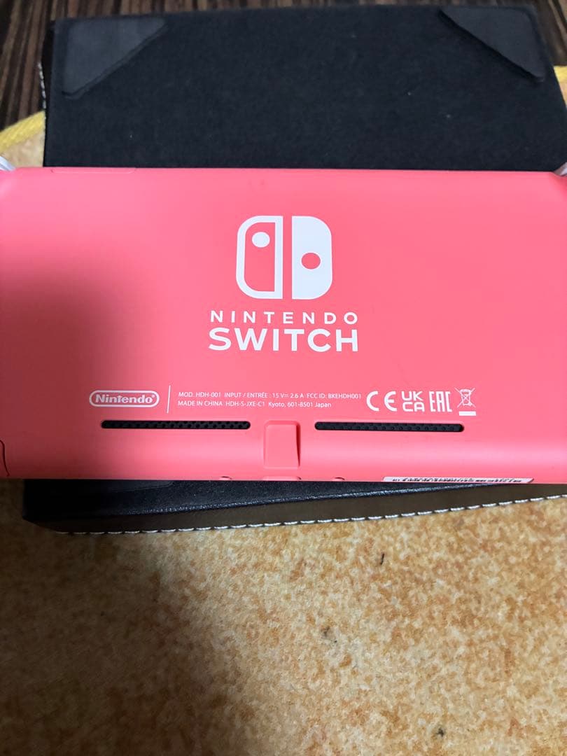 Nintendo Switch Lite コーラル ピンク 本体 動作確認済み