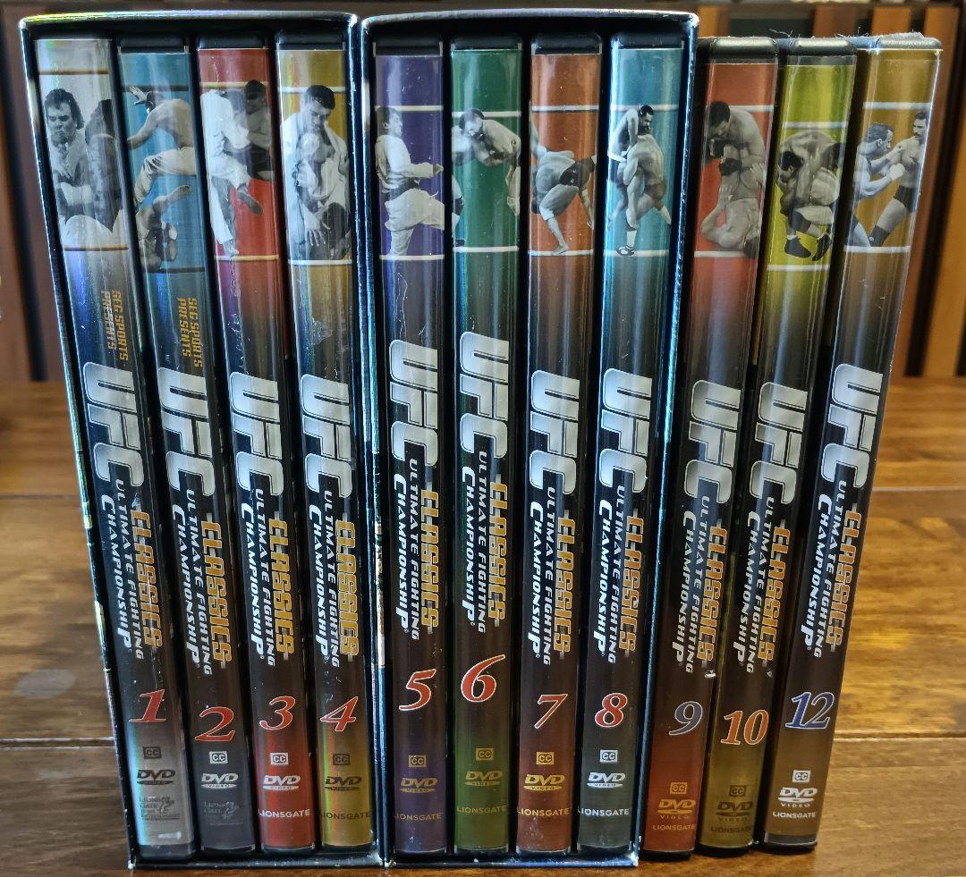 11枚 希少 DVD UFC CLASSIC 1～12(11抜け) バラ売り×