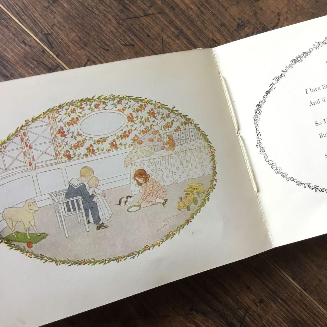 洋書　古い絵本　イギリス　2巻