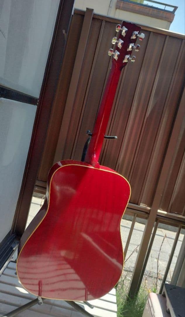 ストリートで！ ハミングバード PU付エレアコ ビンテージ！