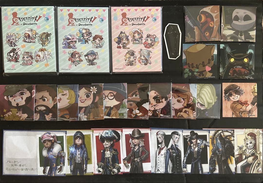 【第五人格】スイパラコラボ 告白シーズンカードセット 【サバイバー/ハンター】