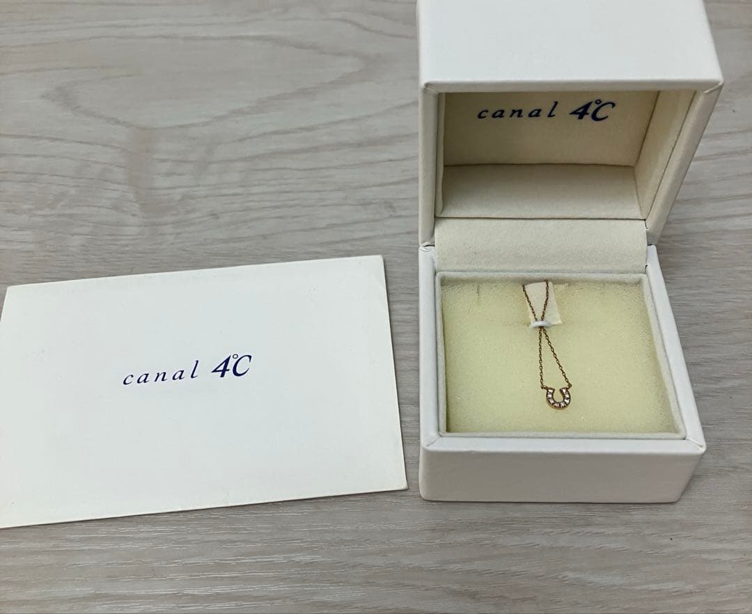 Canal 4℃ 馬蹄 ネックレス