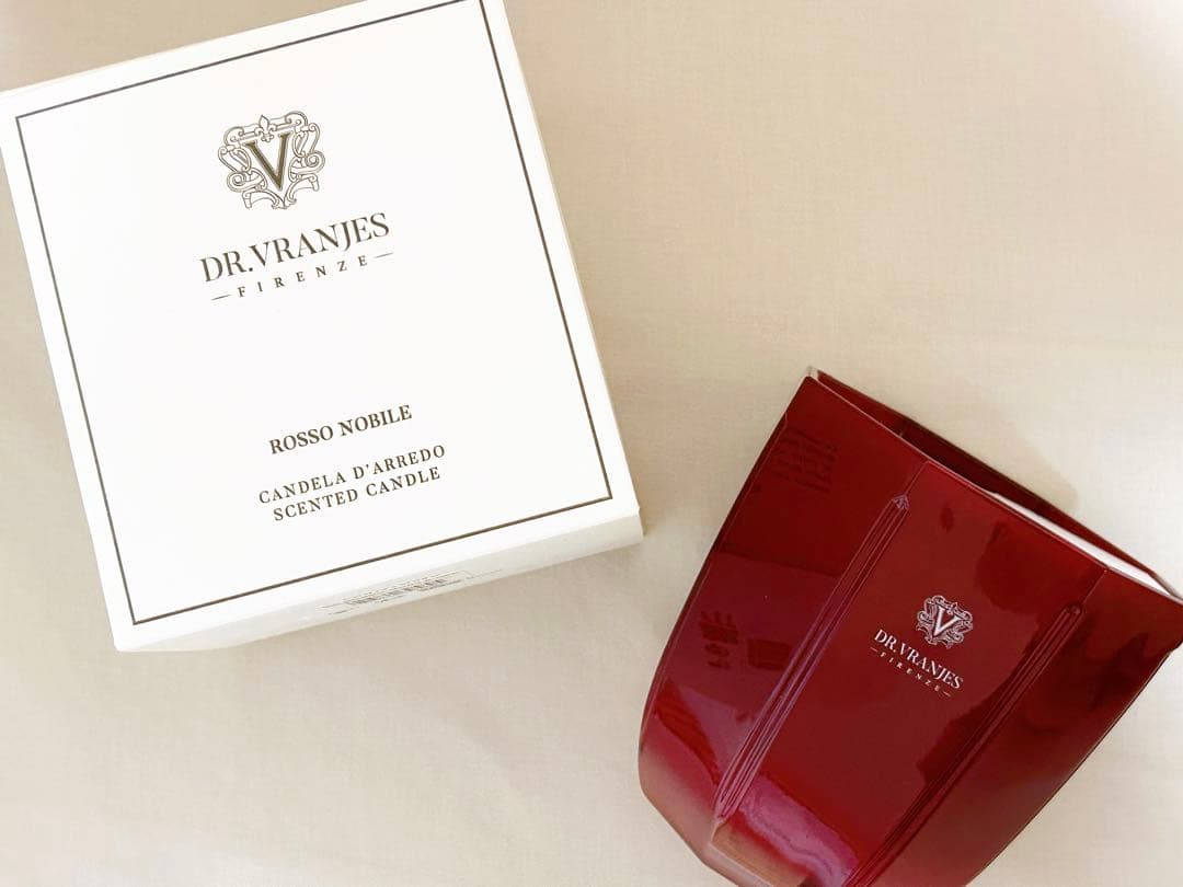 【未使用*新品】Tourmaline Rosso Nobile Candle M