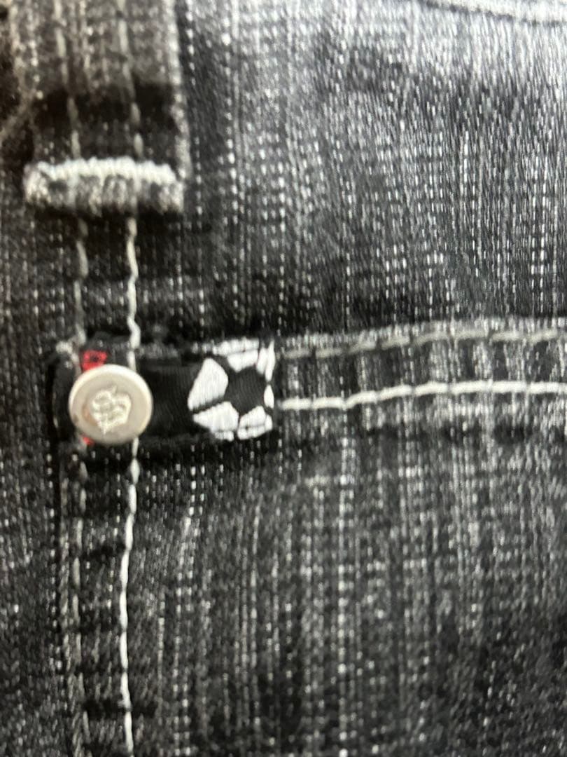 【希少】SouthPole 超極太 W46 黒タブ SK8 Y2K B系