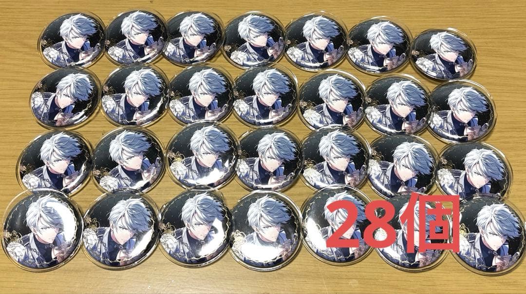 TRIGGER 衣装展 八乙女楽 VALIANT UR 缶バッジ 28個