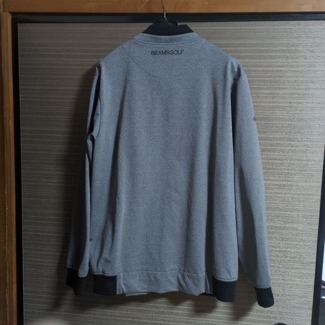 BEAMSGOLF ジップアップジャケット グレー