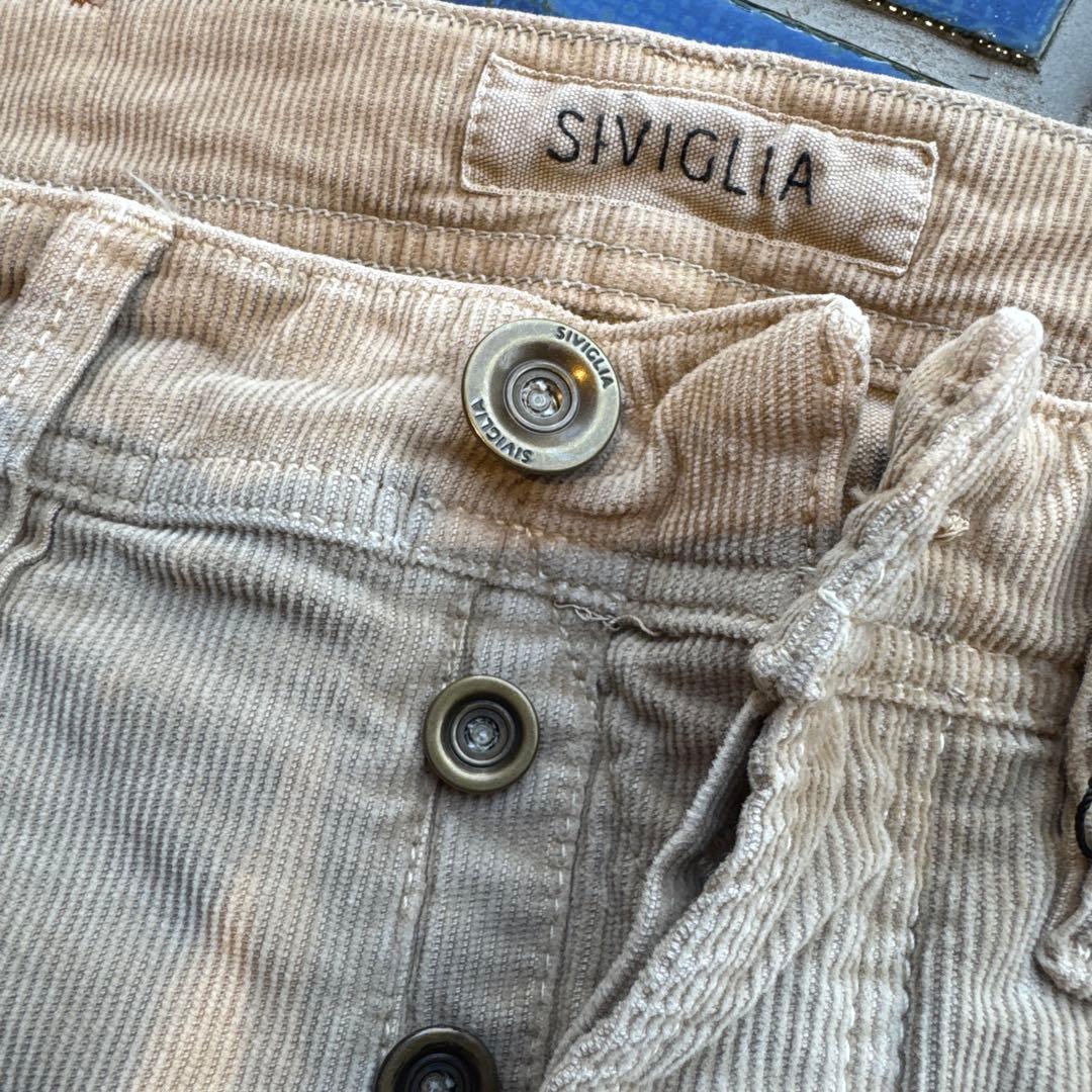 新品　SIVIGLIA シヴィリア　コーデュロイ　5ポケット　Gパン型　29