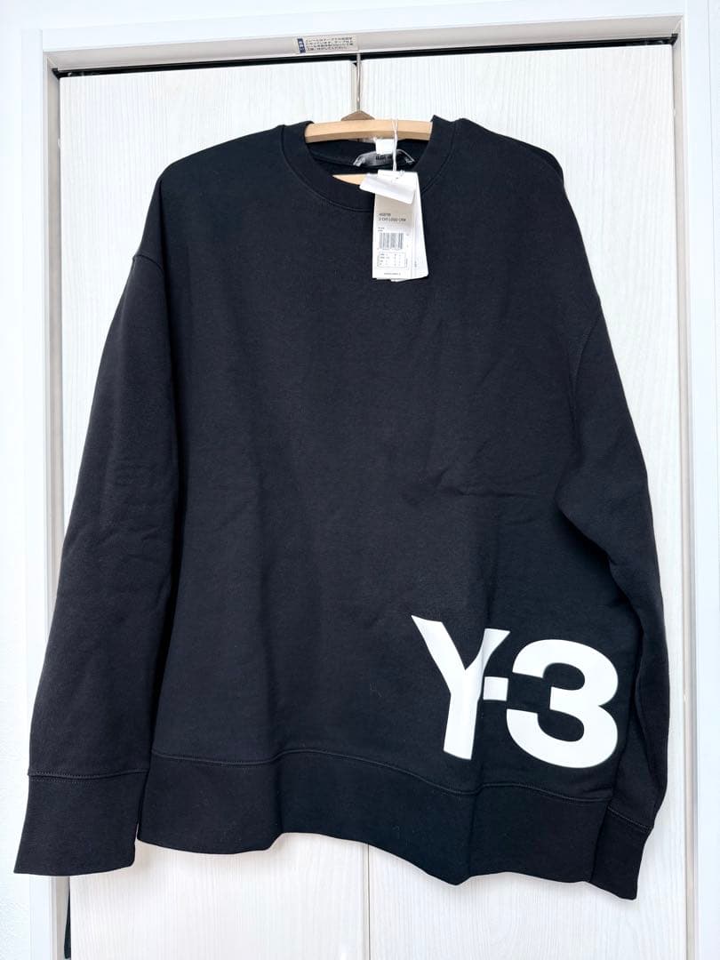 【新品未使用】Y-3 ブラック スウェット Lサイズ
