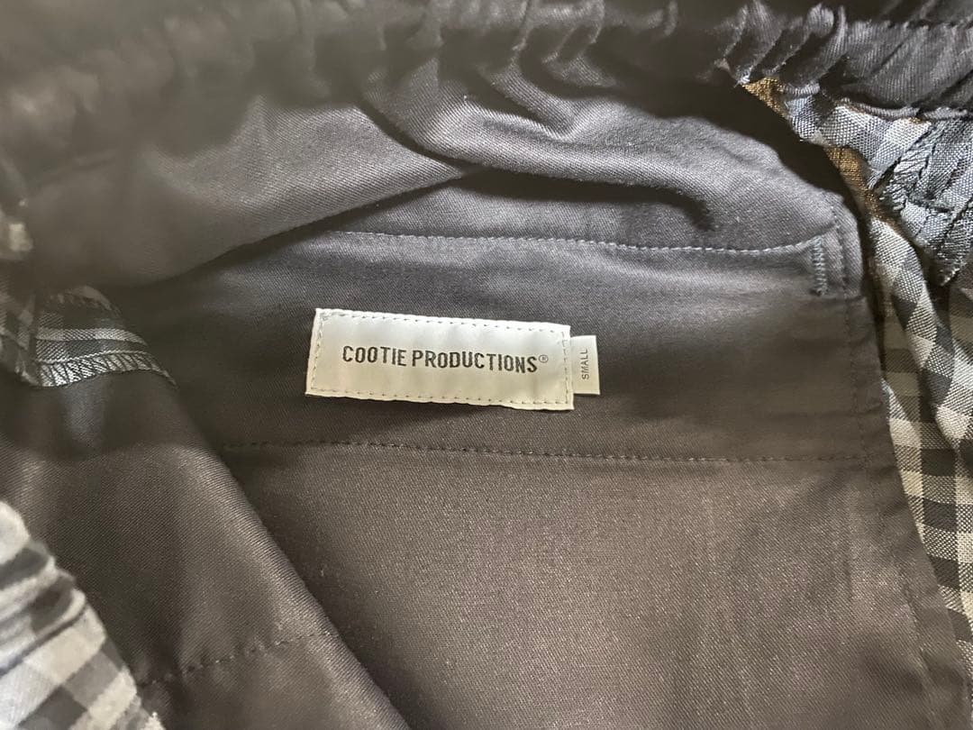 cootie productions ワークショーツ（ギンガムチェック）