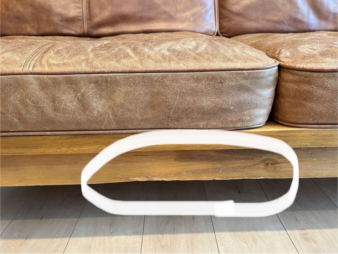 wtw ソファ TISMO 本革 レザー ダブルティー