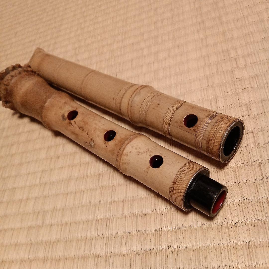 尺八本体 竹製 一尺八寸管