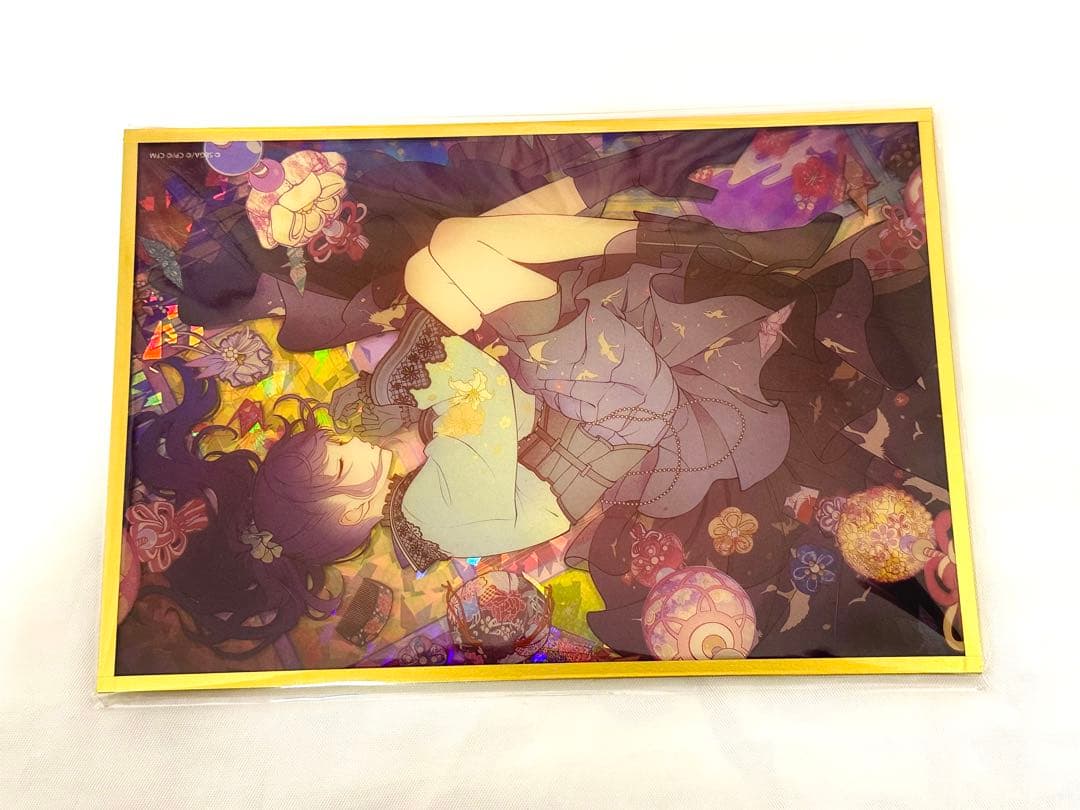 プロセカ 朝比奈まふゆ はぴこれくじ アクリル色紙 D 缶バッジD