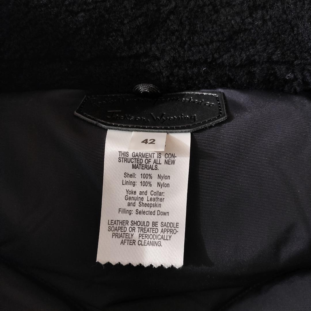 ロッキーマウンテンフェザーベッド クリスティベスト 42 XL ブラック 日本製