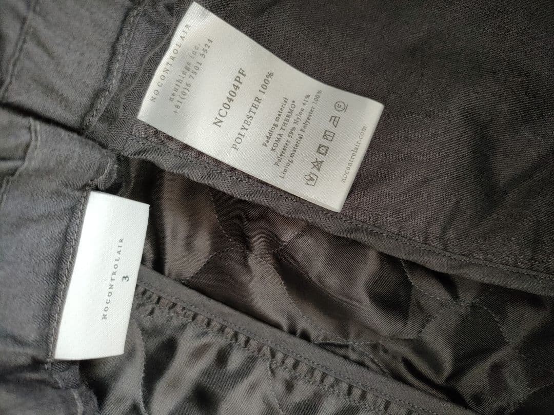 ぶ*ん様 美品 ノーコントロールエアー コマサーモキルティングパンツ 軽量保温防