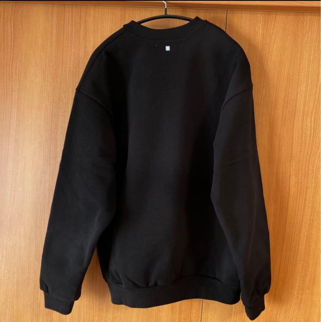 boutique aoyama クルーネック スウェット ブラック　廃盤カラー