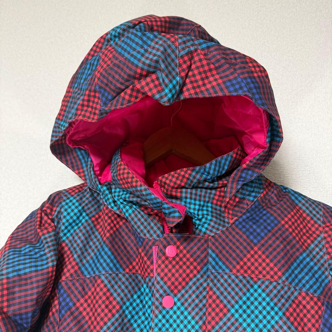 BURTON バートン チェック　スキーウェア スノーボードウェア 160上下