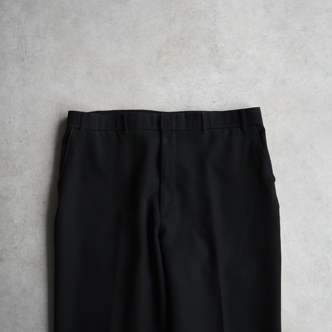 90s リーバイスアクションスラックス ブラック黒 USA W38L29 OVY