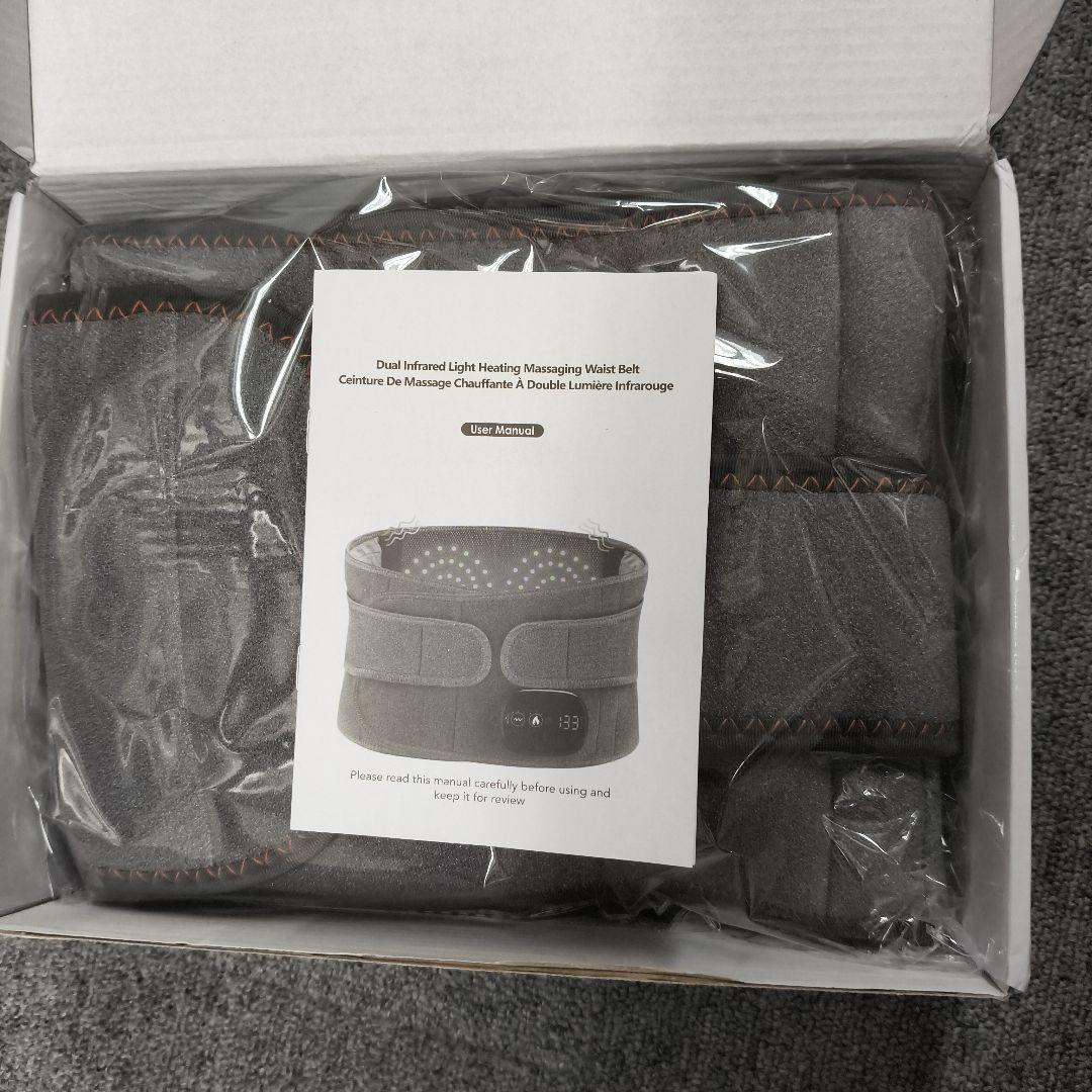 コードレス加熱減圧バックベルト、インフレータブル腰部牽引装置、腰痛緩和