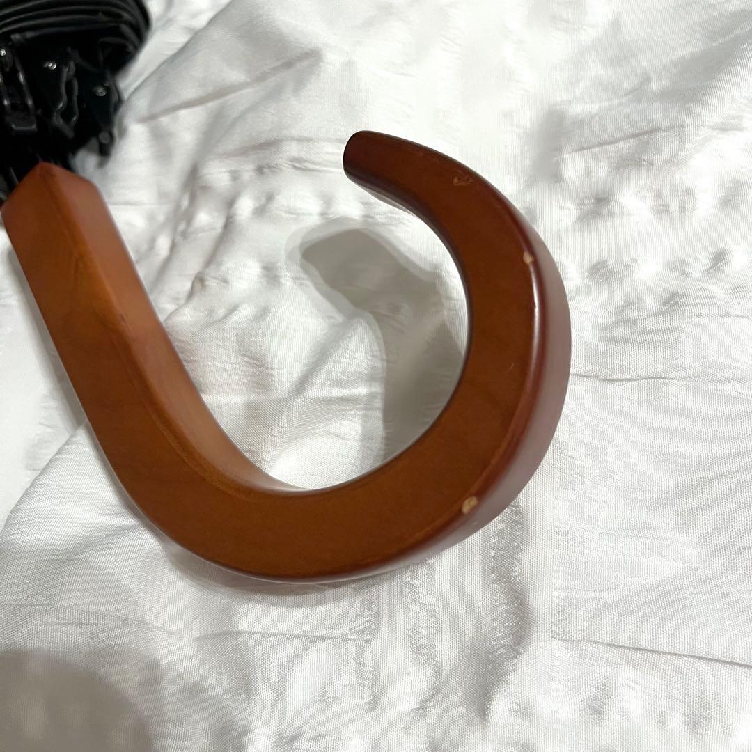 サンバリア100 2段折　日傘　フリル　フロスト　ブルー