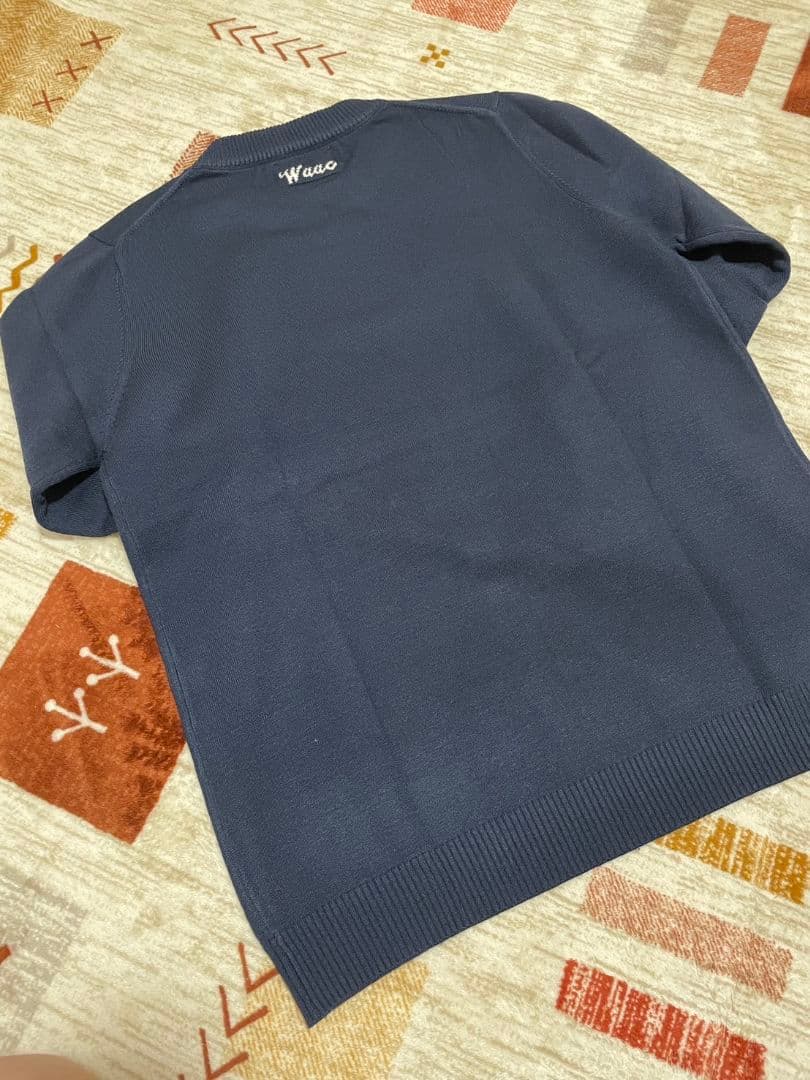 waac メンズゴルフウェア　長袖ニット